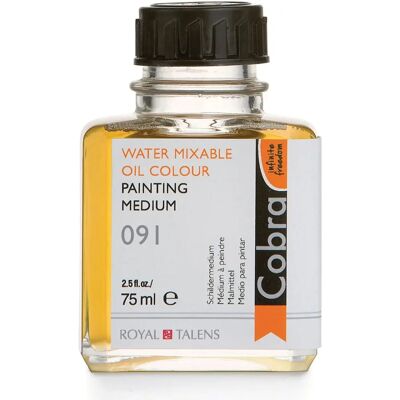 Cobra Modèle 75ml Moyen de Peinture à l'Huile Mélangeable à l'Eau - Publicité Cobra Modèle 75ml Moyen de Peinture à l'Huile Mélangeable à l'Eau - Publicité
