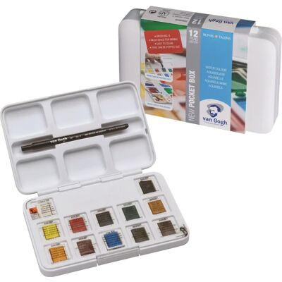 Van Gogh Model 20808631 - Wielokolorowy zestaw akwareli Van Gogh Model 20808631 - Wielokolorowy zestaw akwareli