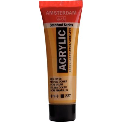 Royal Talens Amsterdam Sable Jaune Gouache - Tube 20ml - Série 227 - Publicité Royal Talens Amsterdam Sable Jaune Gouache - Tube 20ml - Série 227 - Publicité