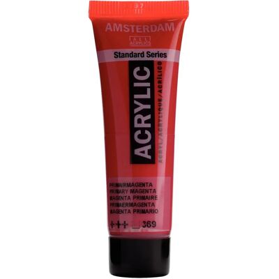 Royal Talens Amsterdam Série Padrão Tinta Acrílica 20ml Magenta Primária - Tinta Acrílica Royal Talens Amsterdam Série Padrão Tinta Acrílica 20ml Magenta Primária - Tinta Acrílica