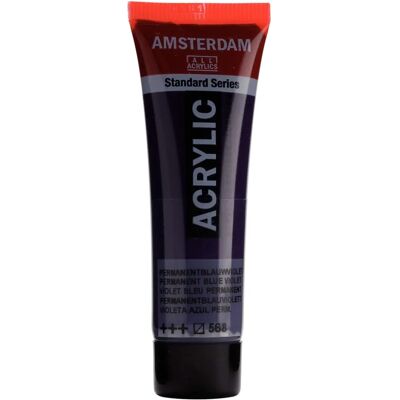 Talens Amsterdam Acrylverf 20ml - Permanente blauwviolet - Acrylverf Talens Amsterdam Acrylverf 20ml - Permanente blauwviolet - Acrylverf
