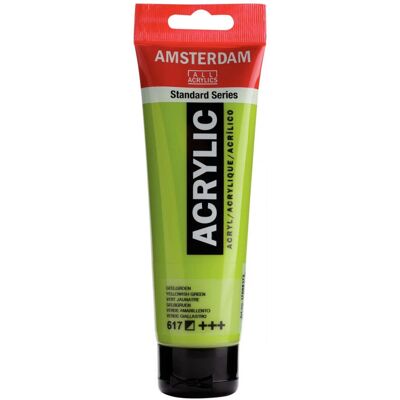 Royal Talens - Amsterdam Standard Series - Sárgászöld 617 - 20ml - Akrilfesték csövek Royal Talens - Amsterdam Standard Series - Sárgászöld 617 - 20ml - Akrilfesték csövek