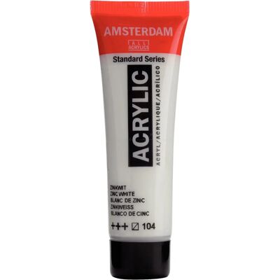 Royal Talens - Peinture Acrylique Blanc Zinc - Couleurs Vibrantes - 20ml - Publicité Royal Talens - Peinture Acrylique Blanc Zinc - Couleurs Vibrantes - 20ml - Publicité
