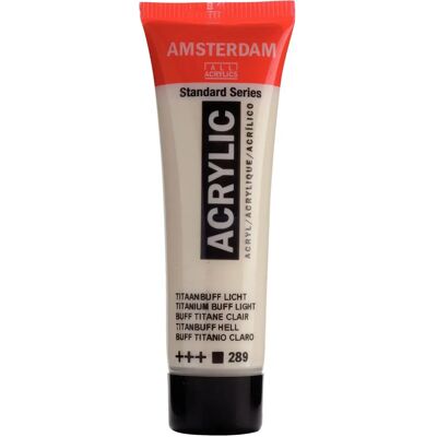 Peinture acrylique Royal Talens Amsterdam - Titan Buff Clair - 20ml - Publicité Peinture acrylique Royal Talens Amsterdam - Titan Buff Clair - 20ml - Publicité