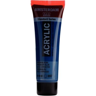 Peinture acrylique Talens Amsterdam - Bleu vert - 20ml - Peinture acrylique - Publicité Peinture acrylique Talens Amsterdam - Bleu vert - 20ml - Peinture acrylique - Publicité
