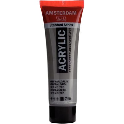 Royal Talens Amsterdam Standard Series Akrylfesték Csövek - Méretek és Színek Listázva Semleges Szürke 710 20ml Royal Talens Amsterdam Standard Series Akrylfesték Csövek - Méretek és Színek Listázva Semleges Szürke 710 20ml
