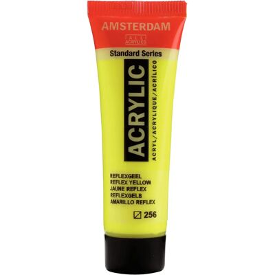 Royal Talens Amsterdam Jaune Réflexe - Peinture Acrylique - 20ml - Publicité Royal Talens Amsterdam Jaune Réflexe - Peinture Acrylique - 20ml - Publicité