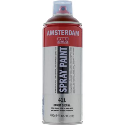Amsterdam - Acrylic Spray - Siena paliowana - 400 ml - Paint Amsterdam - Acrylic Spray - Siena paliowana - 400 ml - Paint