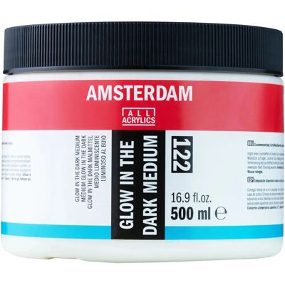 Talens Amsterdam - Fosforescencyjny Gel Medium - 500 ml Talens Amsterdam - Fosforescencyjny Gel Medium - 500 ml