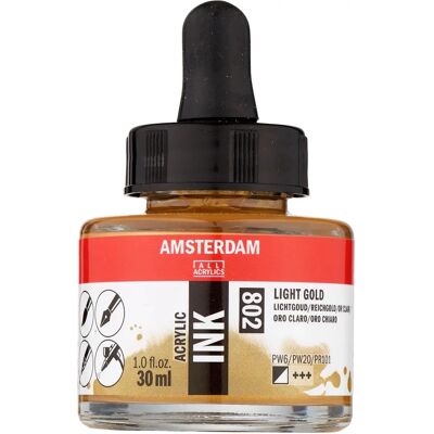Royal Talens Amsterdam Hellgold Acryl Tinte - Zeichenfarbe Royal Talens Amsterdam Hellgold Acryl Tinte - Zeichenfarbe