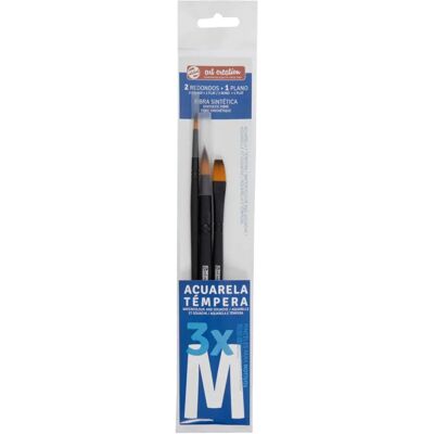 Conjunto de Pincéis Talens para Aquarela e Têmpera - M Conjunto de Pincéis Talens para Aquarela e Têmpera - M