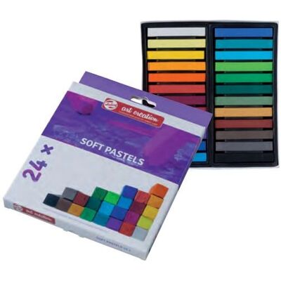 Conjunto de Pastéis Talens 9029024M - Cores Variadas - Pastéis Macios para Artistas Conjunto de Pastéis Talens 9029024M - Cores Variadas - Pastéis Macios para Artistas