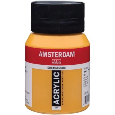 Farba akrylowa Amsterdam Talens 500 ml Złota okra - Farba akrylowa Farba akrylowa Amsterdam Talens 500 ml Złota okra - Farba akrylowa