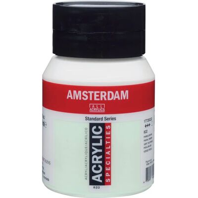 Farba akrylowa Amsterdam Talens - Perłowa zieleń - 500ml Farba akrylowa Amsterdam Talens - Perłowa zieleń - 500ml