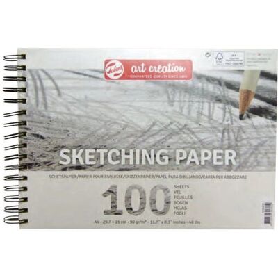 Talens Kunstpapier - Skizzen, 100 Blätter, A4, 90G Talens Kunstpapier - Skizzen, 100 Blätter, A4, 90G
