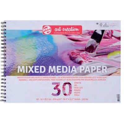 Talens Art Creation A4 Mischtechniken Papier - 30 Blatt Talens Art Creation A4 Mischtechniken Papier - 30 Blatt