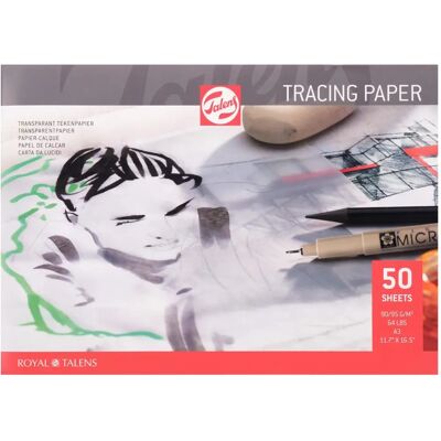 Talens 91530031 Transparant tracing papier - Kalkpapier Talens 91530031 Transparant tracing papier - Kalkpapier