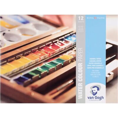 Van Gogh Zeichenblock - Aquarell, 12 Blatt Van Gogh Zeichenblock - Aquarell, 12 Blatt