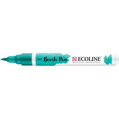 Marqueur Talens Ecoline 661 Turquoise - Publicité Marqueur Talens Ecoline 661 Turquoise - Publicité