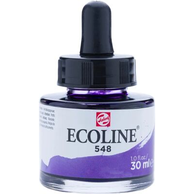 Talens Ecoline Peinture Aquarelle Liquide - Bleu Violet - 30ml - Publicité Talens Ecoline Peinture Aquarelle Liquide - Bleu Violet - 30ml - Publicité