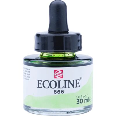 Peinture à l'aquarelle liquide Talens Ecoline - Vert Pastel - 30ml - Publicité Peinture à l'aquarelle liquide Talens Ecoline - Vert Pastel - 30ml - Publicité