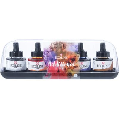 Talens Ecoline Mehrfarben Aquarellset - 5 x 30ml - Aquarellfarbe Talens Ecoline Mehrfarben Aquarellset - 5 x 30ml - Aquarellfarbe