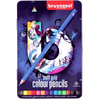 Bruynzeel 60212001 Buntstift Blau - 12 Stück Bruynzeel 60212001 Buntstift Blau - 12 Stück