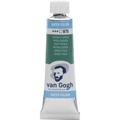 Royal Talens - Van Gogh - Vert Phthalo - Aquarelle - Publicité Royal Talens - Van Gogh - Vert Phthalo - Aquarelle - Publicité