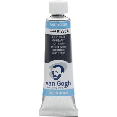 Peinture aquarelle Van Gogh Oxide Black - Peinture à l'aquarelle - Publicité Peinture aquarelle Van Gogh Oxide Black - Peinture à l'aquarelle - Publicité