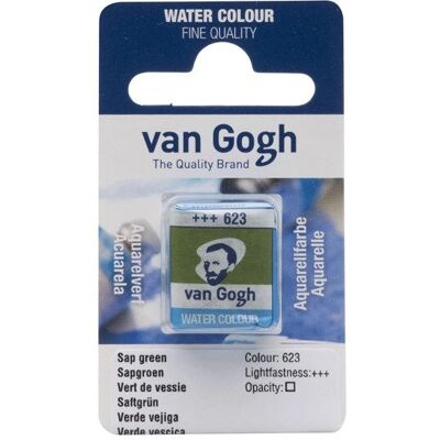 Van Gogh 623 Peinture à l'aquarelle Verte - Peinture à l'eau - Publicité Van Gogh 623 Peinture à l'aquarelle Verte - Peinture à l'eau - Publicité