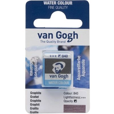 Royal Talens - Van Gogh Graphite 840 - Grafit - Pan - Akvarel Royal Talens - Van Gogh Graphite 840 - Grafit - Pan - Akvarel