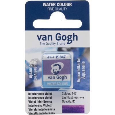 Royal Talens Van Gogh Aquarelle 847 - Violet Interférence - Peinture - Publicité Royal Talens Van Gogh Aquarelle 847 - Violet Interférence - Peinture - Publicité