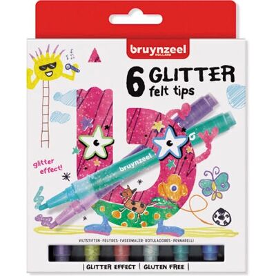 Bruynzeel 60126006 Kunst-/Handwerksfarbe Marker 6 Stk. Bruynzeel 60126006 Kunst-/Handwerksfarbe Marker 6 Stk.