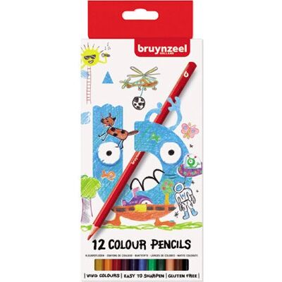 Bruynzeel Modell 60112002 Buntstifte - Kids Set 12 Bruynzeel Modell 60112002 Buntstifte - Kids Set 12