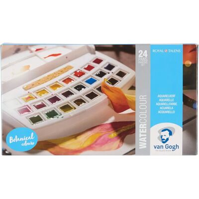Zestaw akwareli Van Gogh - 24 Kolory Botaniczne - Materiały Artystyczne Zestaw akwareli Van Gogh - 24 Kolory Botaniczne - Materiały Artystyczne