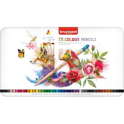 Bruynzeel Expression Wielokolorowe 72 szt - Kredki Bruynzeel Expression Wielokolorowe 72 szt - Kredki
