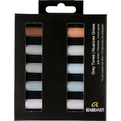 Rembrandt Grey Tones Pastels - Pastels Rembrandt Grey Tones Pastels - Pastels