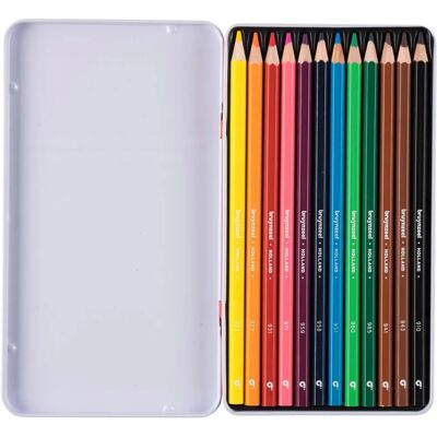 Bruynzeel Modellfarbstifte - 12 Verschiedene Farben - Buntstifte Bruynzeel Modellfarbstifte - 12 Verschiedene Farben - Buntstifte
