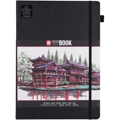 Sakura Modèle - Cahier de Croquis - 80 Pages - A4 - Publicité Sakura Modèle - Cahier de Croquis - 80 Pages - A4 - Publicité