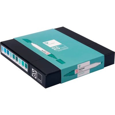 Marqueur Pantone Royal Talens Tons Bleu-Vert - Marqueurs - Publicité Marqueur Pantone Royal Talens Tons Bleu-Vert - Marqueurs - Publicité