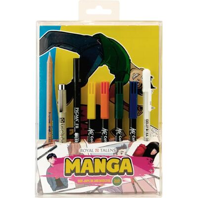 Set Disegno Manga Talens - Jape di 365 Schizzi - Materiale Artistico Set Disegno Manga Talens - Jape di 365 Schizzi - Materiale Artistico