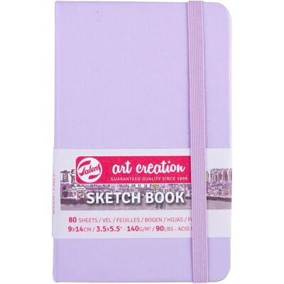 Talens 9314131M carnet de croquis - Violet pastel - Carnet de croquis - Publicité Talens 9314131M carnet de croquis - Violet pastel - Carnet de croquis - Publicité