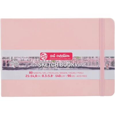 Talens 9314015M caderno de esboços - Rosa pastel - Bloco de desenhos Talens 9314015M caderno de esboços - Rosa pastel - Bloco de desenhos