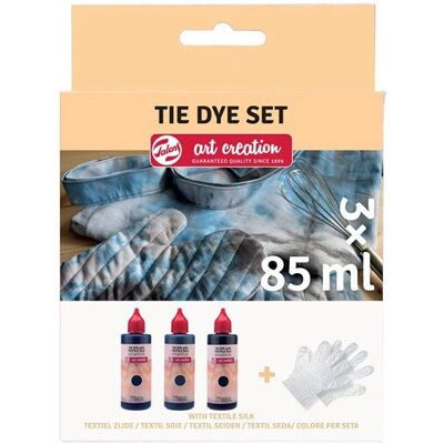 Peinture textile Talens - Art Creation Soie 3x85ml - Peinture textile - Publicité Peinture textile Talens - Art Creation Soie 3x85ml - Peinture textile - Publicité