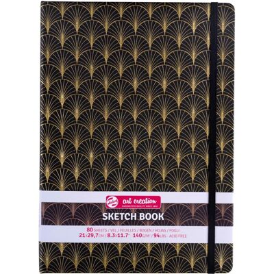 Royal Talens Szkicownik - 80 Stron - 140gsm - Art Deco Royal Talens Szkicownik - 80 Stron - 140gsm - Art Deco