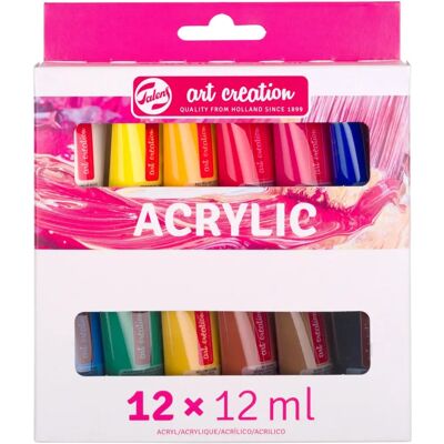 Talens 9021812M Acrylfarben Set - Mehrere Farben - Acrylfarbe Set Talens 9021812M Acrylfarben Set - Mehrere Farben - Acrylfarbe Set