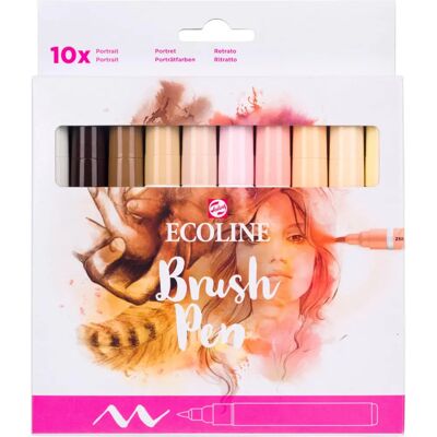 Set de feutres Ecoline - 10 couleurs Set de feutres Ecoline - 10 couleurs