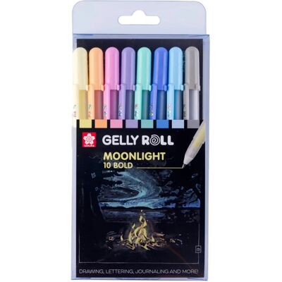 Royal Talens Sakura Gelly Roll Moonlight Pastel Gel Pens - Gel Pens Royal Talens Sakura Gelly Roll Moonlight Pastel Gel Pens - Gel Pens