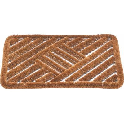 Tapis de porte en noix de coco - Naturel, 39x59cm - Tapis - Publicité Tapis de porte en noix de coco - Naturel, 39x59cm - Tapis - Publicité