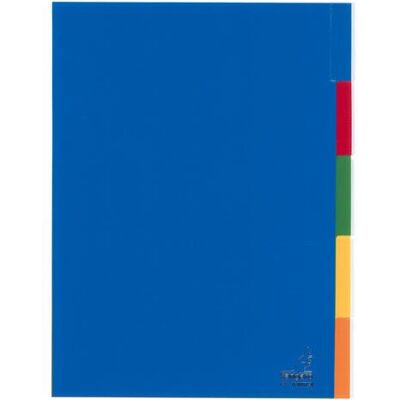 Kangaro A405FM Blauw - Notitieboek met 5-tab scheiders Kangaro A405FM Blauw - Notitieboek met 5-tab scheiders